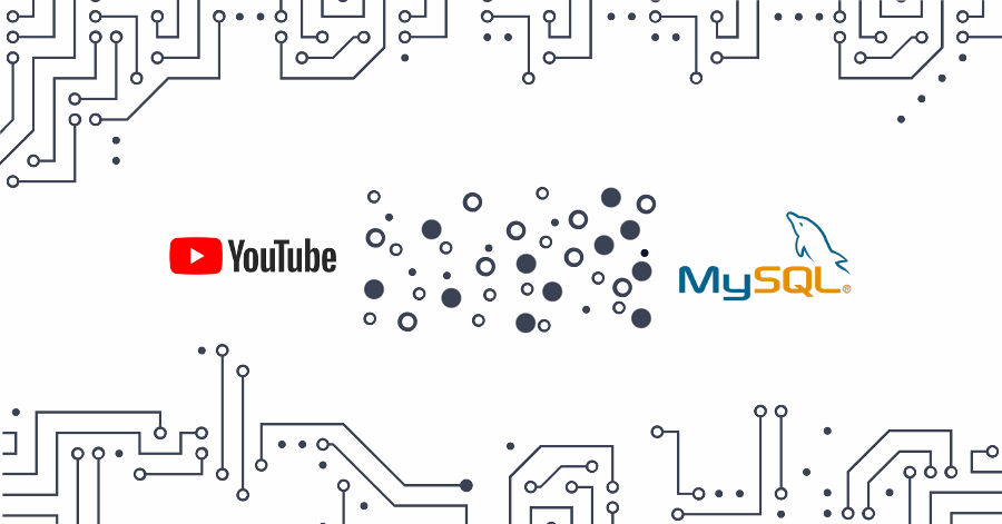 Kondado: Integrar datos de YouTube a MySQL