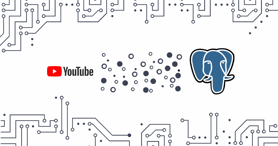 Kondado: Replicate data from YouTube to PostgreSQL